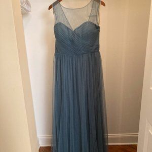 Jenny Yoo ARIA Vintage Teal Bridal Party Dress